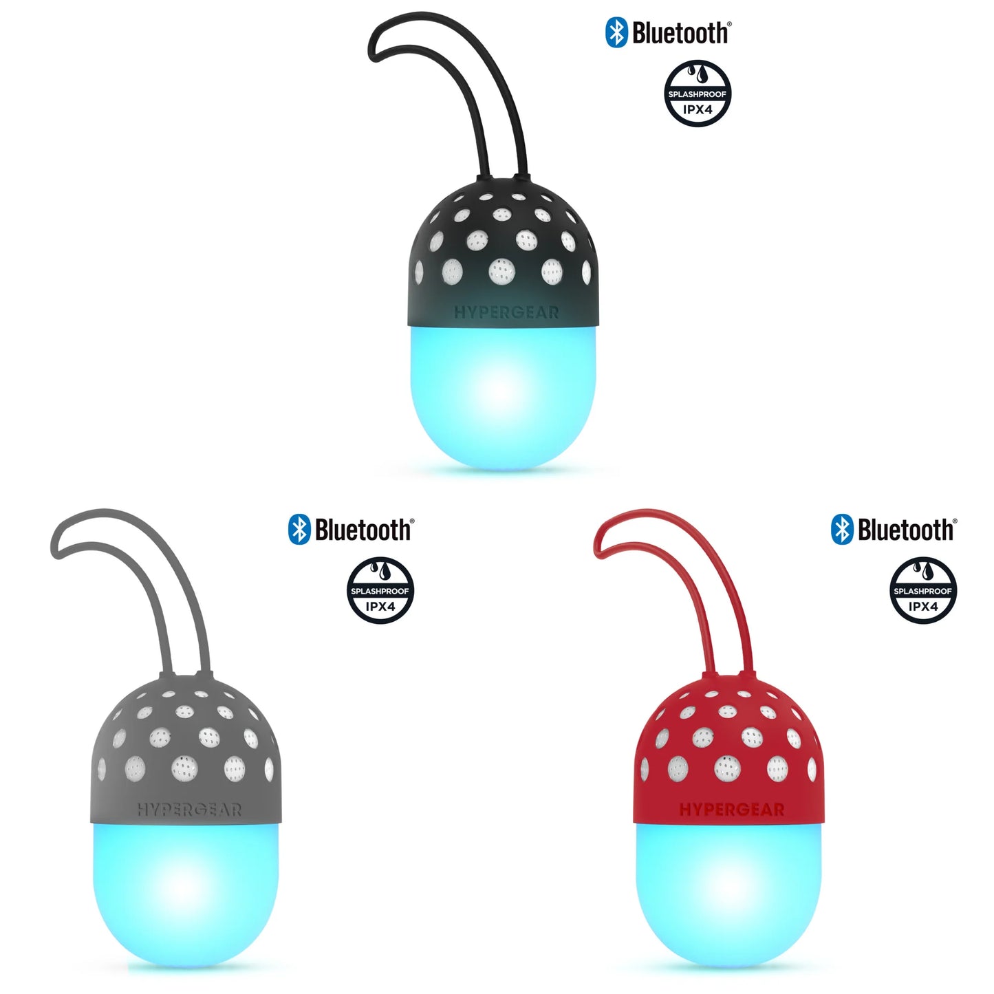 Hypergear Go-Glo Light-Up LED Wireless Speaker