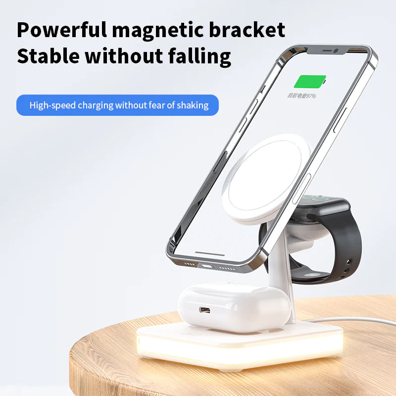 Multi-Function Magnetic Stand Fast Charging Dock for Devices