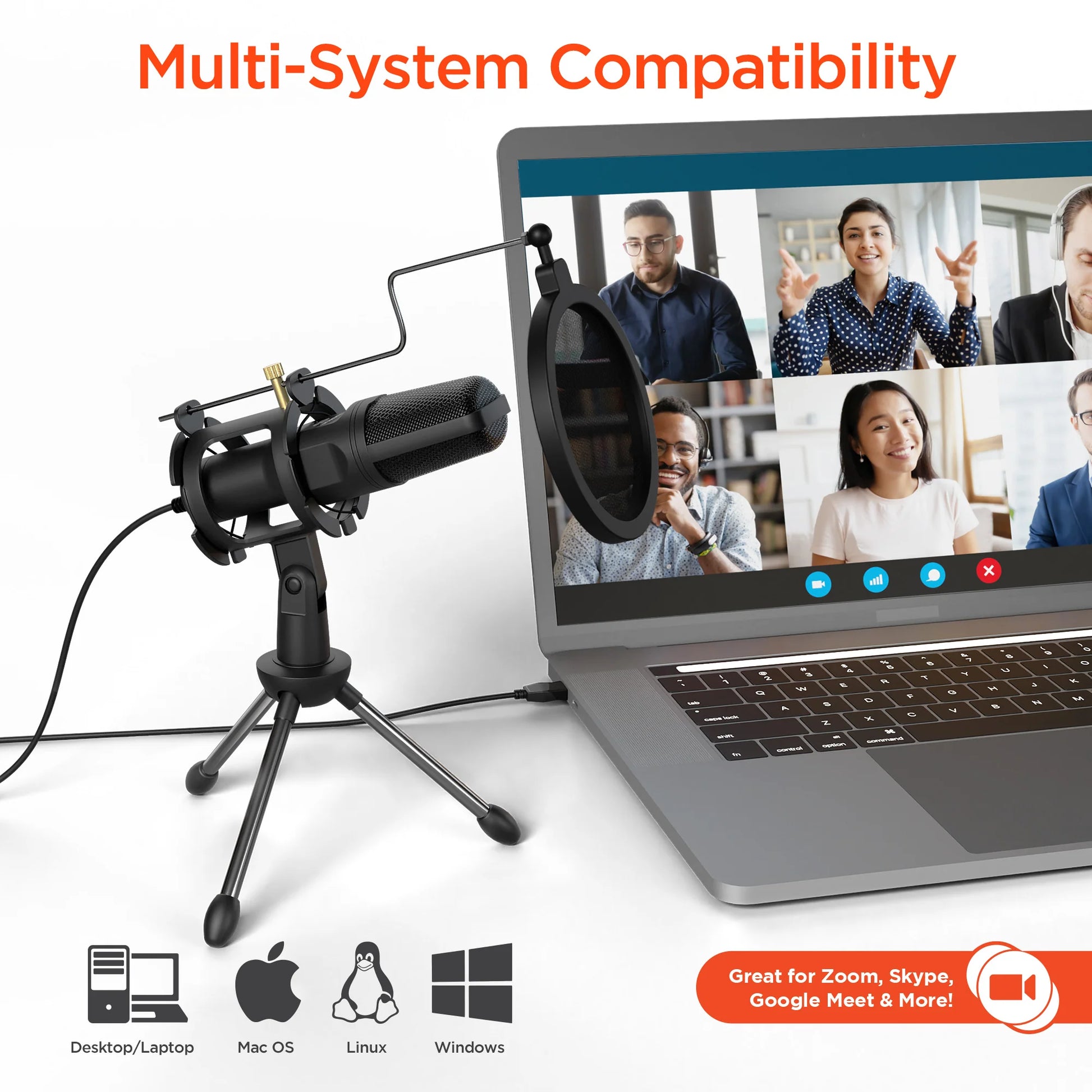 Hypergear Sound Advantage Pro-Audio Hi-Def Condenser Microphone