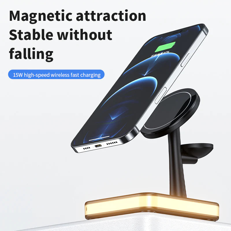 Multi-Function Magnetic Stand Fast Charging Dock for Devices