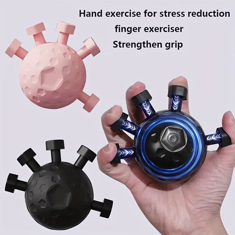 Rock Climbing Exerciser Trainers Finger Hand Strengthener Ergonomic Hand Ball Gripper Exerciser anti Slip Finger Exerciser Ball