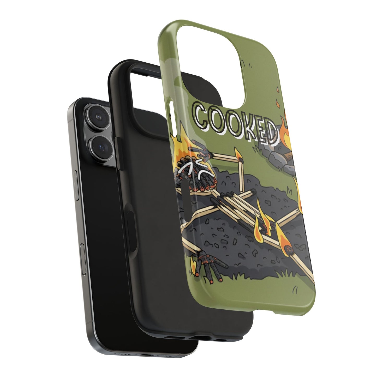 Cooked - Phone case