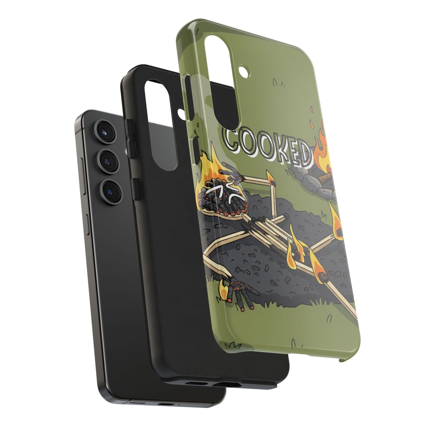 Cooked - Phone case