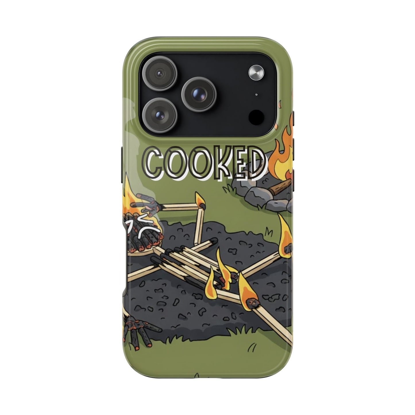 Cooked - Phone case