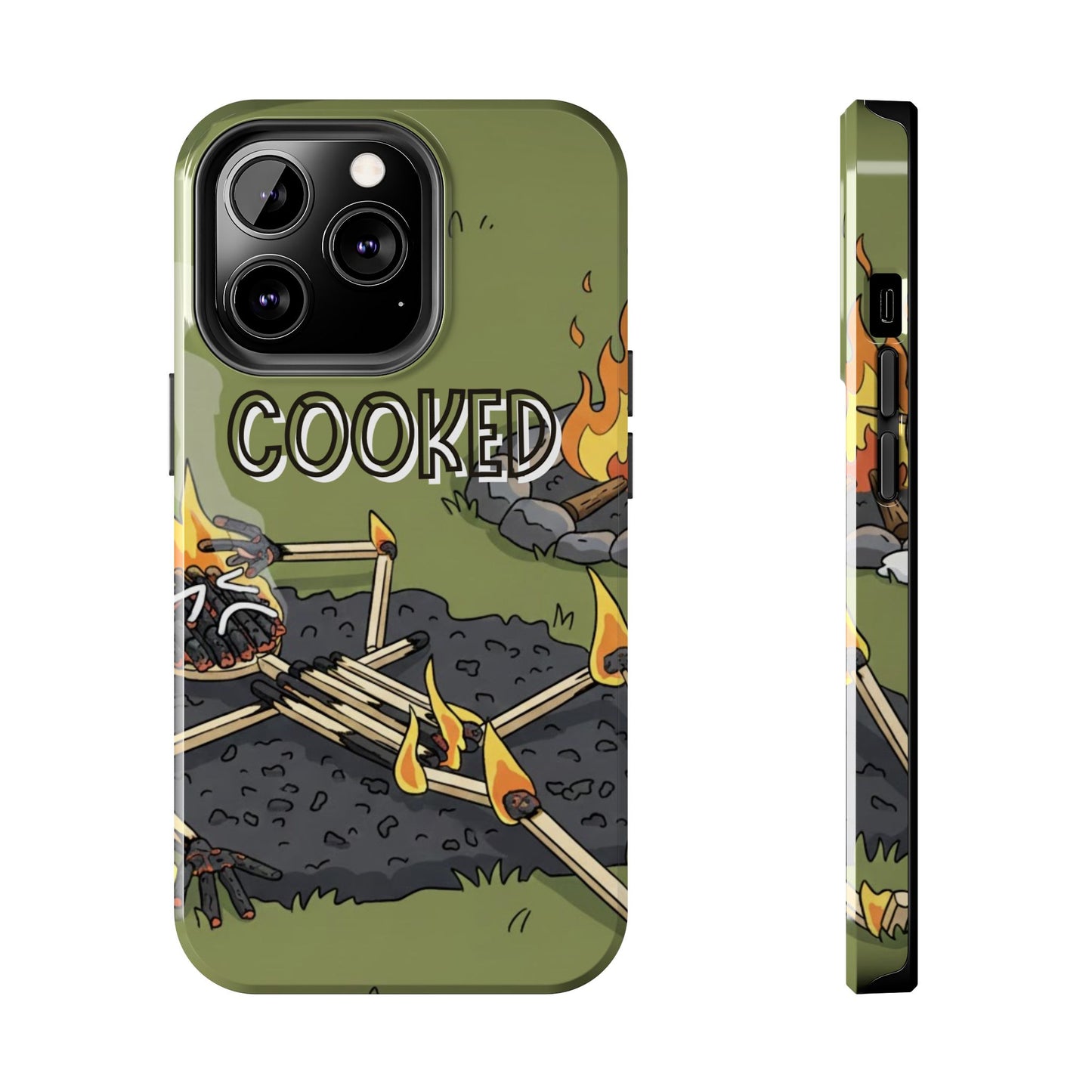 Cooked - Phone case
