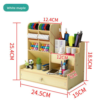 Wooden Desktop Organizer