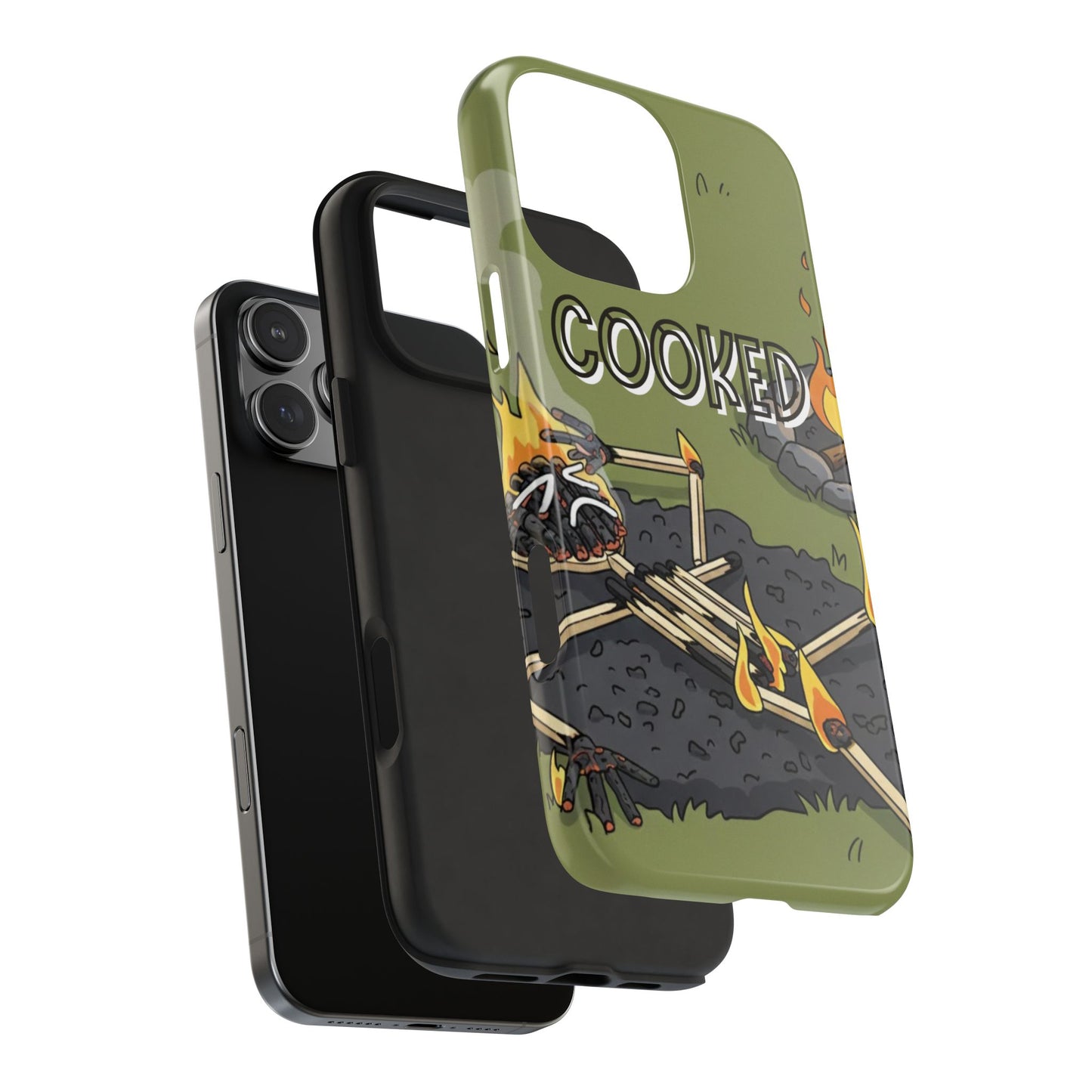 Cooked - Phone case