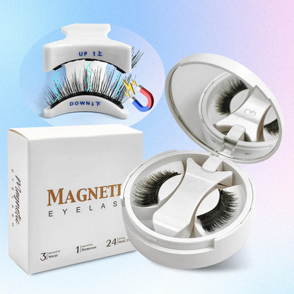 Magnetic False Eyelashes Integrated Box New Glue-Free False Eyelashes Kit