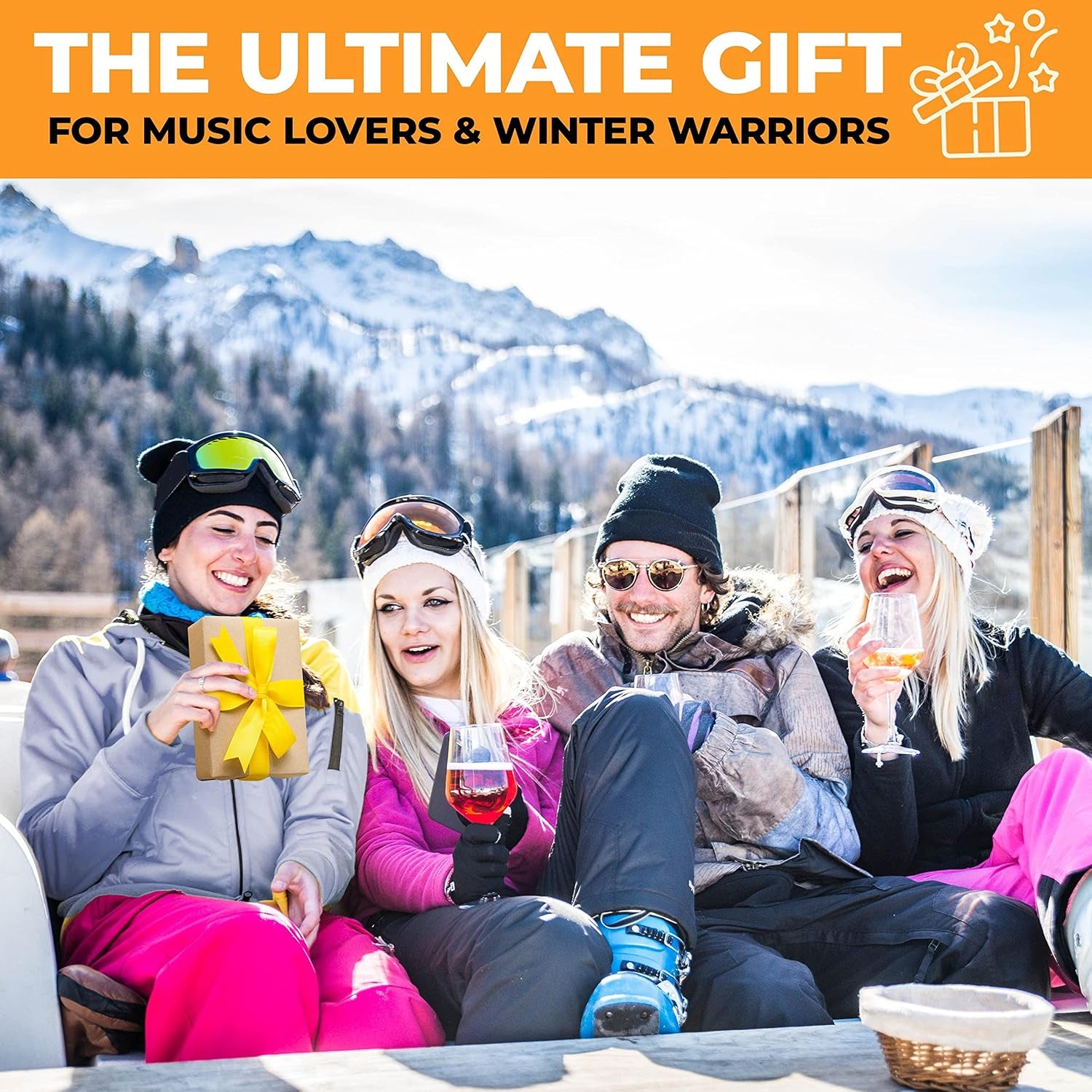 Bluetooth Beanie Hat – 15-Hour Battery, Built-In Mic, Fully Washable, Perfect Tech Gift for Men & Women