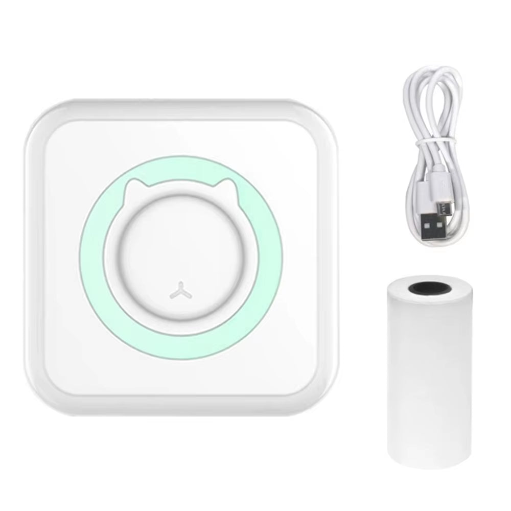 Mini Printer Portable Bluetooth Wireless Smart Label Thermal Portable Printers Stickers Paper Wireless Printers Children Gifts