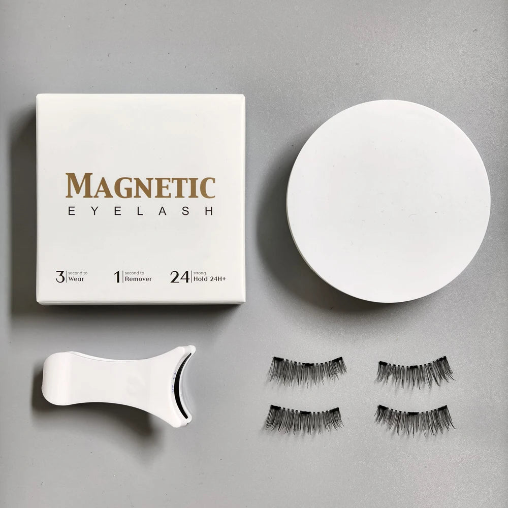 Magnetic False Eyelashes Integrated Box New Glue-Free False Eyelashes Kit