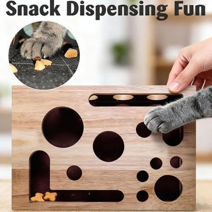 Cat Puzzle Toy Box