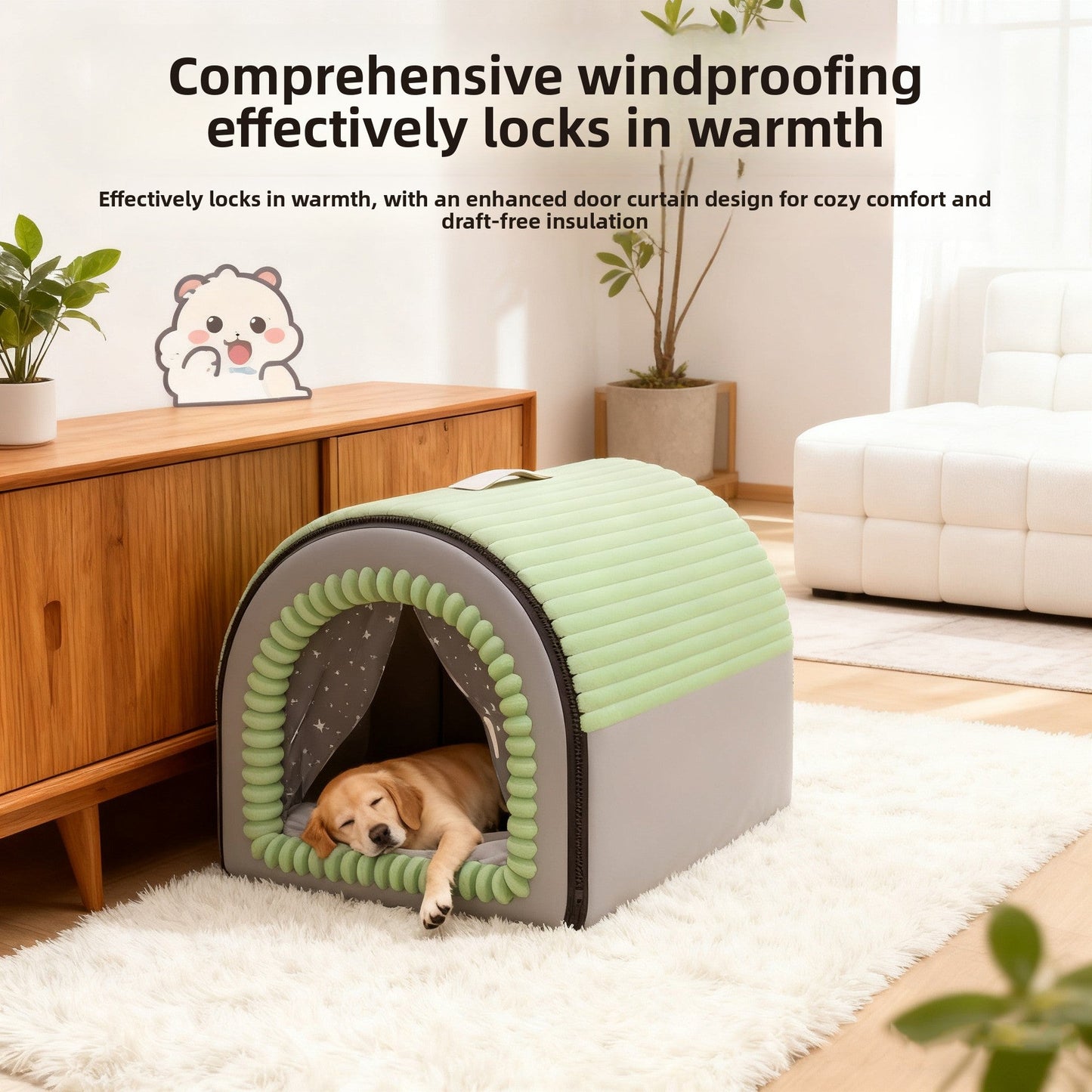 Removable Washable Pet Bed