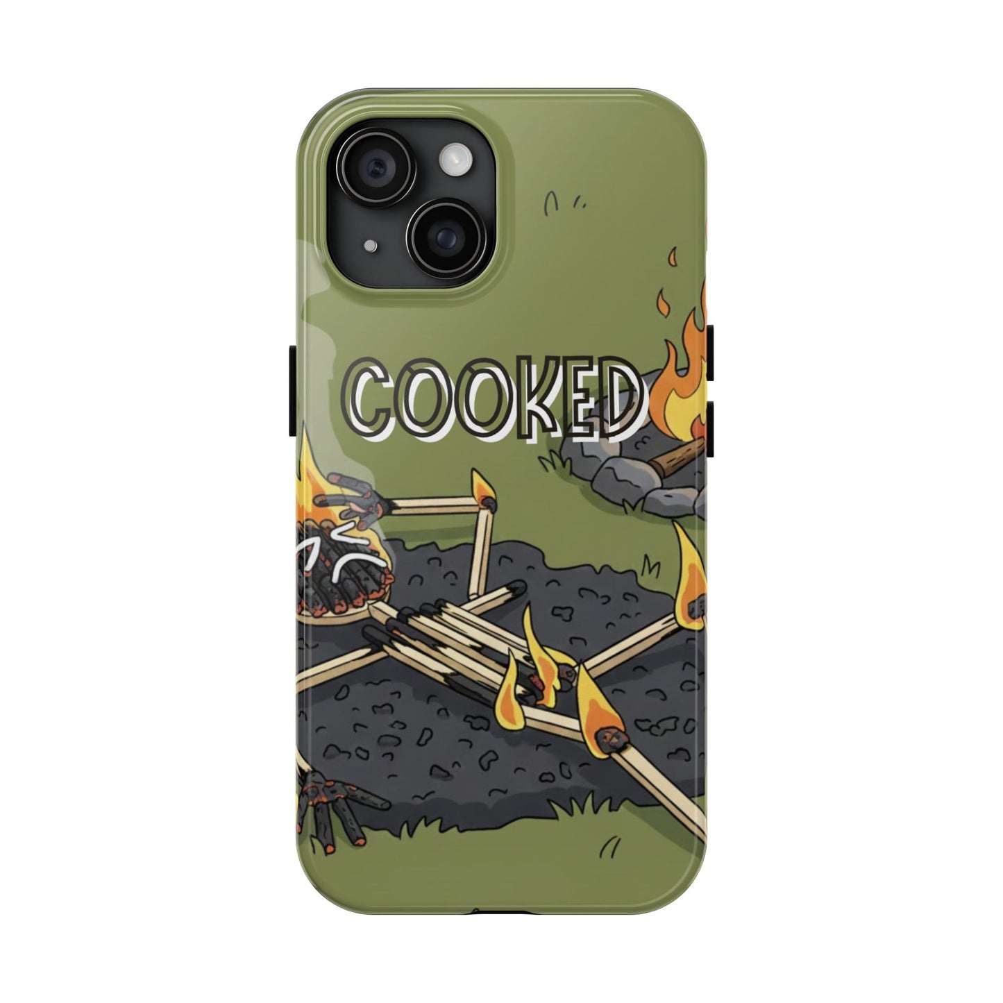 Cooked - Phone case
