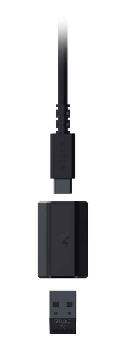 Deathadder V3 Hyperspeed Optical USB Wireless Gaming Mouse, Black