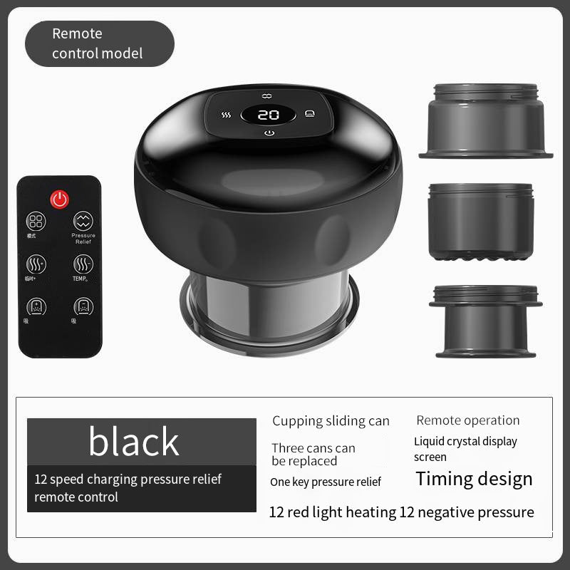 Intelligent Negative Pressure Cupping and Scraping Instrument