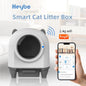 HEYBO Self Cleaning Cat Litter Box 80L Automatic Cat Litter Box with Large Capacity