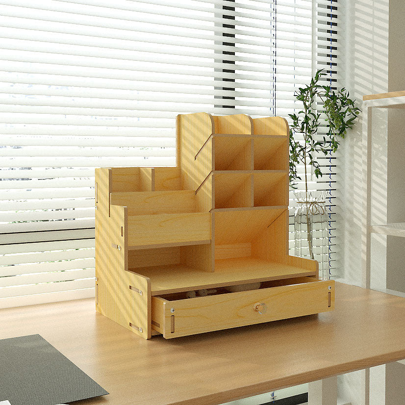 Wooden Desktop Organizer