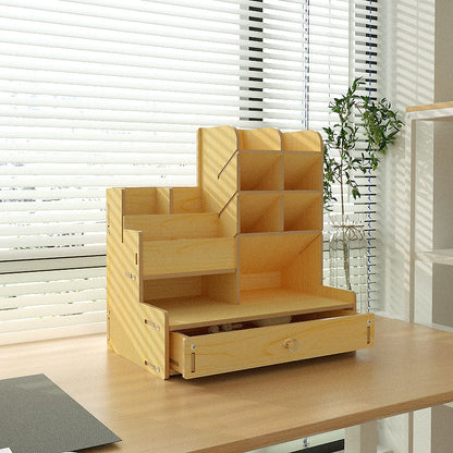 Wooden Desktop Organizer