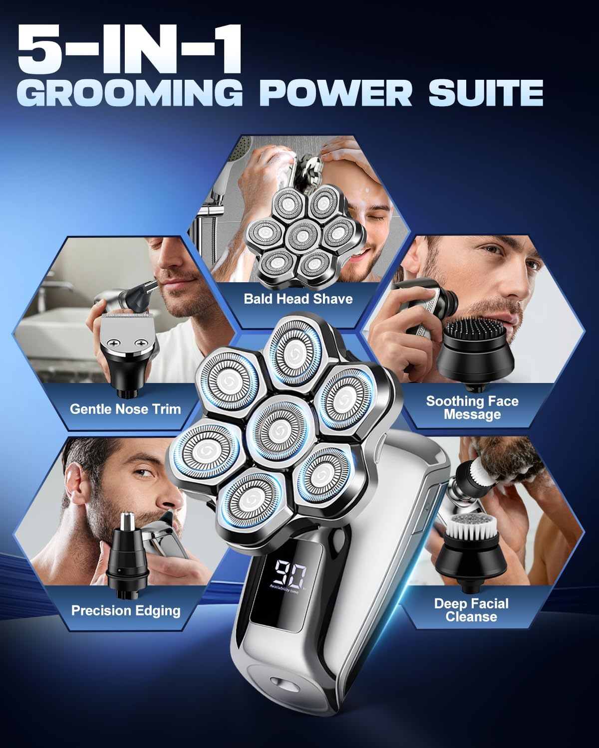 Oasis™ 5-in-1 Electric Shaver