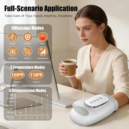 Oasis® 3-in-1 Hand Massager for Joint Pain Relief