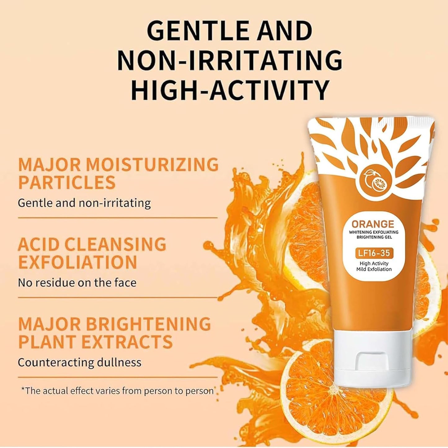 Orange Brightening Exfoliating Gel