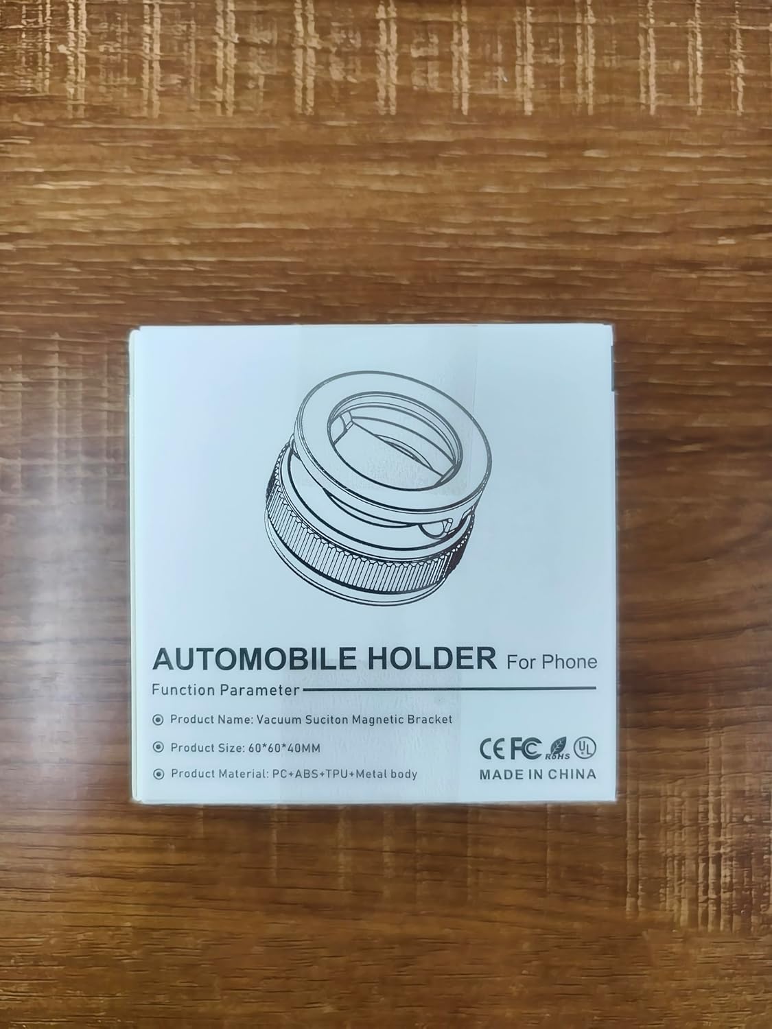 Vacuum Magnetic Car Phone Holder Stand,360° Adjustable Car Phone Mount for Magsafe with Suction Cup & Swivel Lock,Foldable Phone Holders for Your Car,Cell Phone Car Mount for Iphone & Android