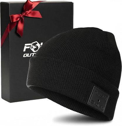 Bluetooth Beanie Hat – 15-Hour Battery, Built-In Mic, Fully Washable, Perfect Tech Gift for Men & Women