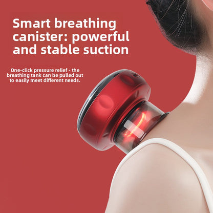 Intelligent Negative Pressure Cupping and Scraping Instrument