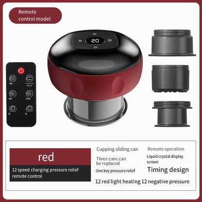 Intelligent Negative Pressure Cupping and Scraping Instrument
