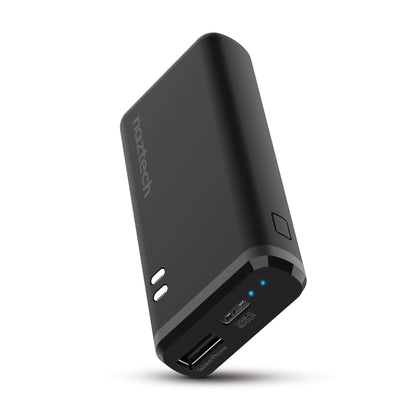 Naztech 4000Mah USB-C + USB Power Bank with 13 Hours Battery Life