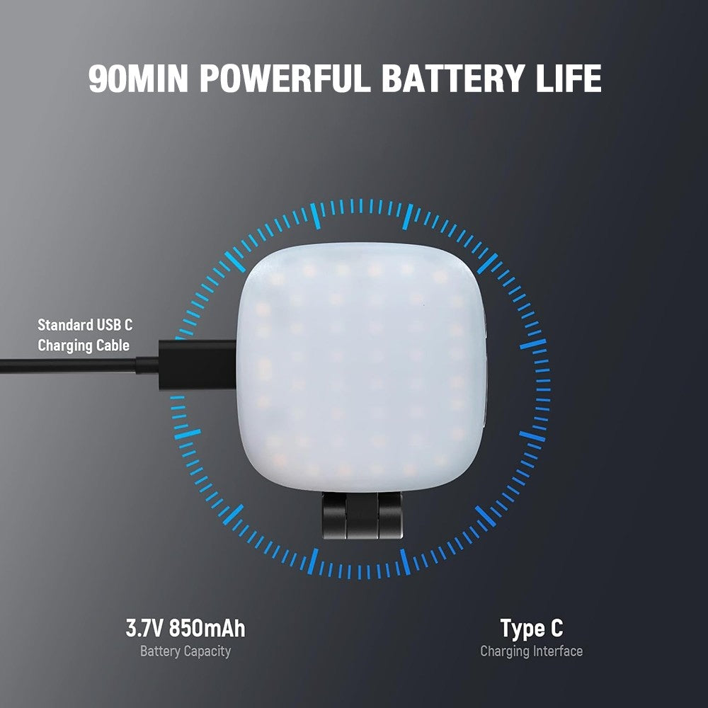 Magnetic Selfie Light -Magsafe Compatible LED Phone Selfie Light Included Mirror