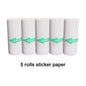 Mini Printer Portable Bluetooth Wireless Smart Label Thermal Portable Printers Stickers Paper Wireless Printers Children Gifts