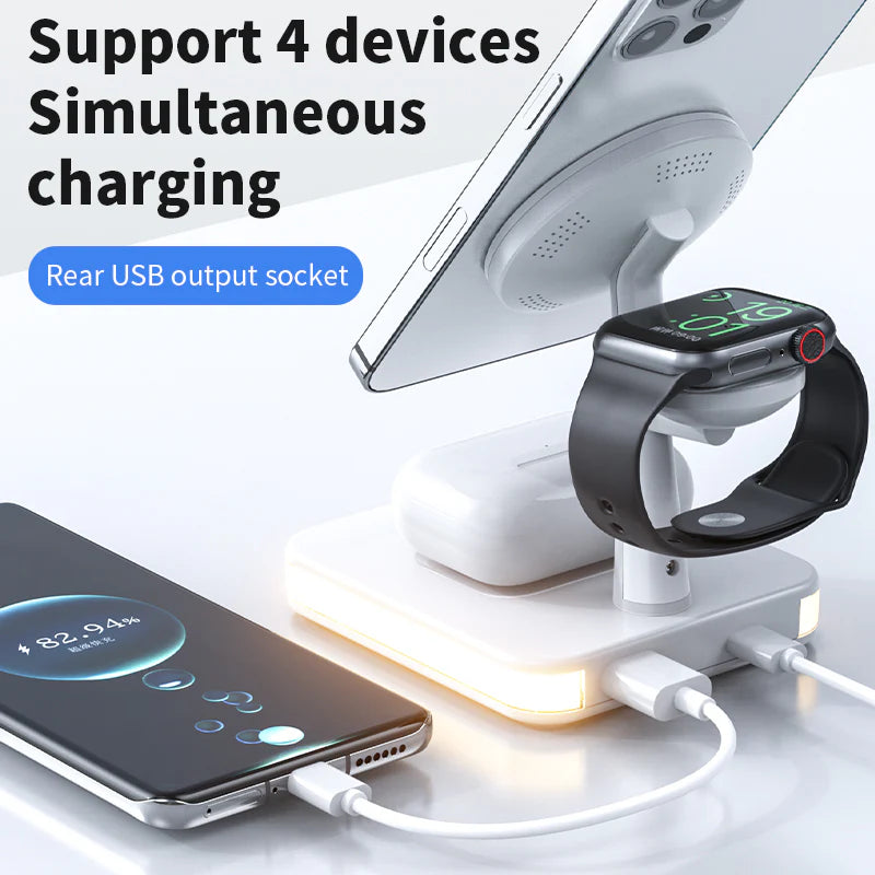 Multi-Function Magnetic Stand Fast Charging Dock for Devices