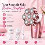 Oasis™ 5-in-1 Women’s Electric Razor for Legs & Body Hair Removal