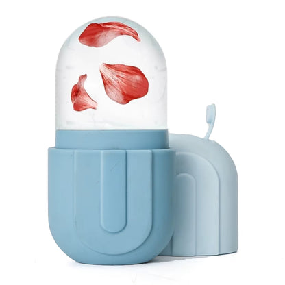 1 Face and Eye Ice Roller, Upgraded Ice Face Beauty Ice Roller, Ice Face Block, Face Massage, Silicone Ice Mold