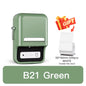 B21 Mini Thermal Printer Wireless Barcode Label Maker Bluetooth Portable Adhesive Label Printers for Office Commercial