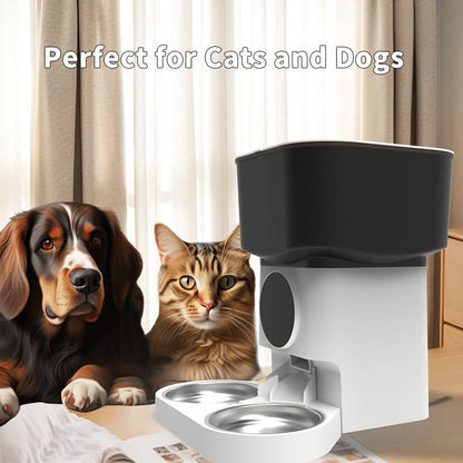 HEYBO Smart Automatic Cat Feeder - 7L- Reliable Automatic Cat Food Dispenser