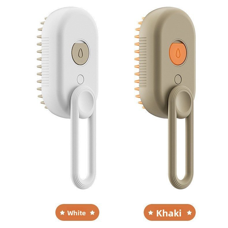 Pet massage brush and comb