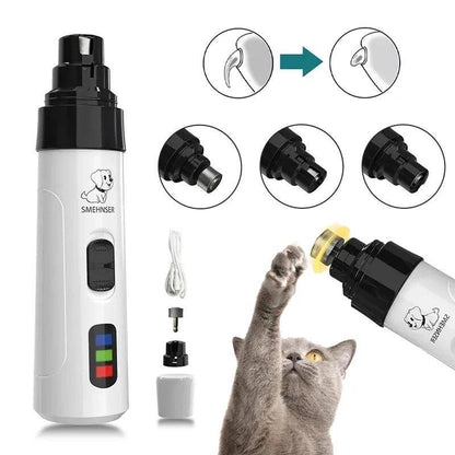 Electric Pet Nail Grinder for Cats and Dogs