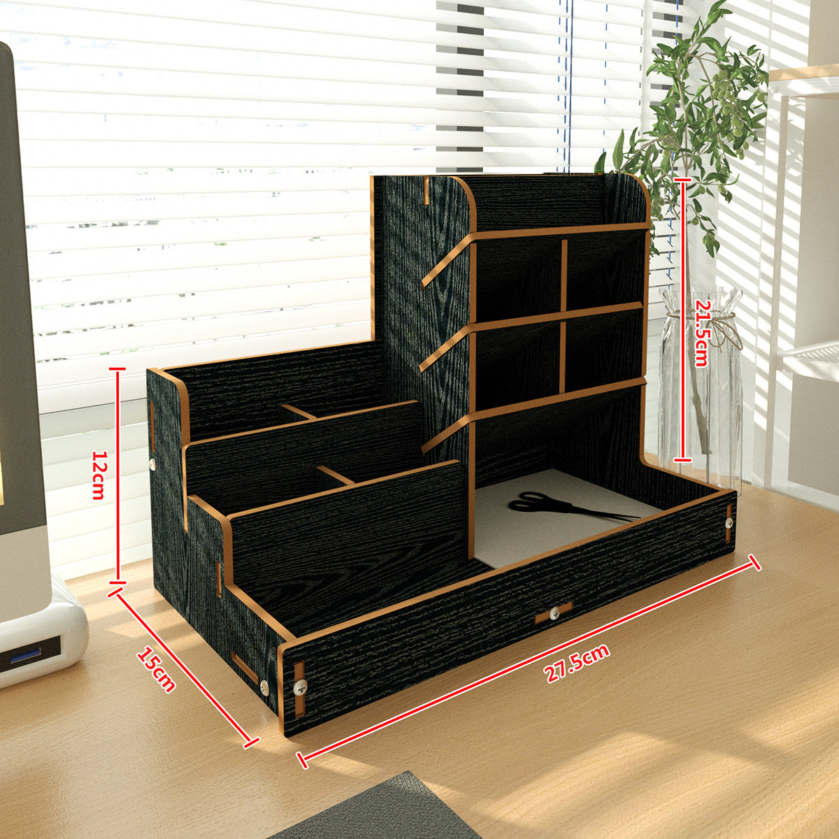 Wooden Desktop Organizer