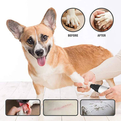 Electric Pet Nail Grinder for Cats and Dogs