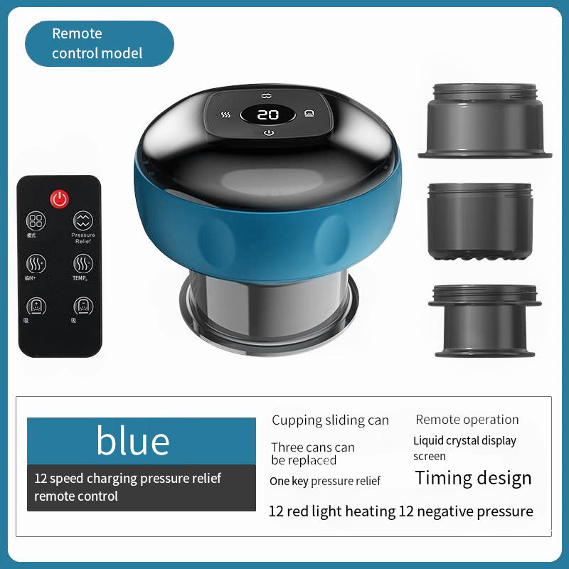 Intelligent Negative Pressure Cupping and Scraping Instrument