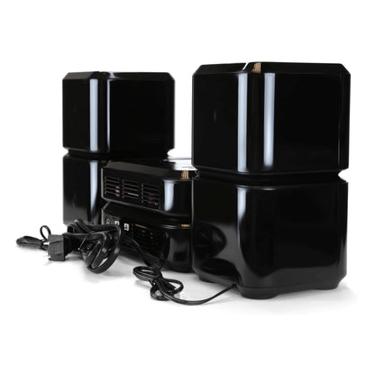 Emerson Bluetooth CD Microsystem W AM/FM Radio & LCD for Cd/Radio/Clock Function