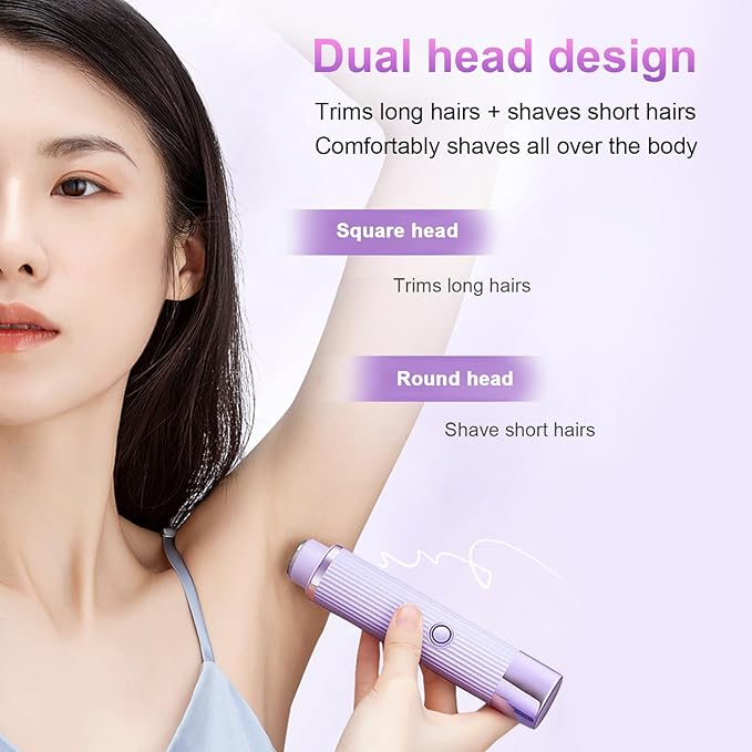 Double Head Electric Shaver | ماكينة حلاقة كهربائية برأسين