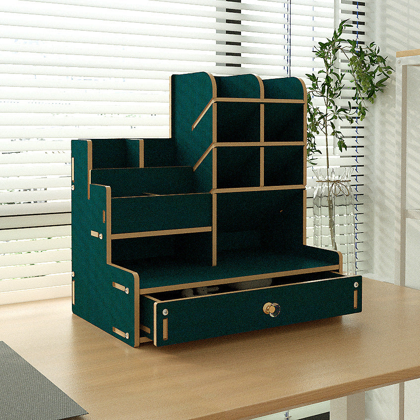 Wooden Desktop Organizer