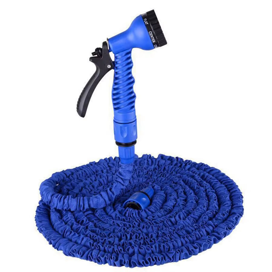 25FT-200FT Expandable Magic Hose 7 Water Spraying Functions Gun Durable Materials Home Garden Watering Tools Lightweight Design