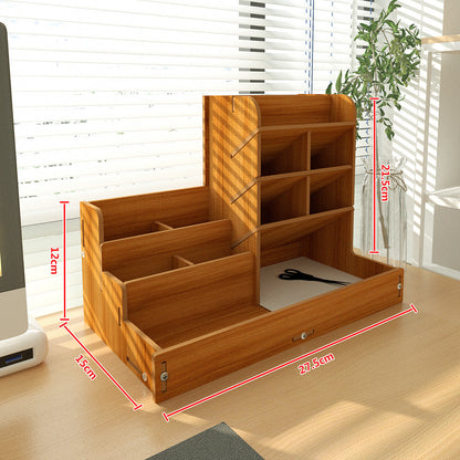 Wooden Desktop Organizer