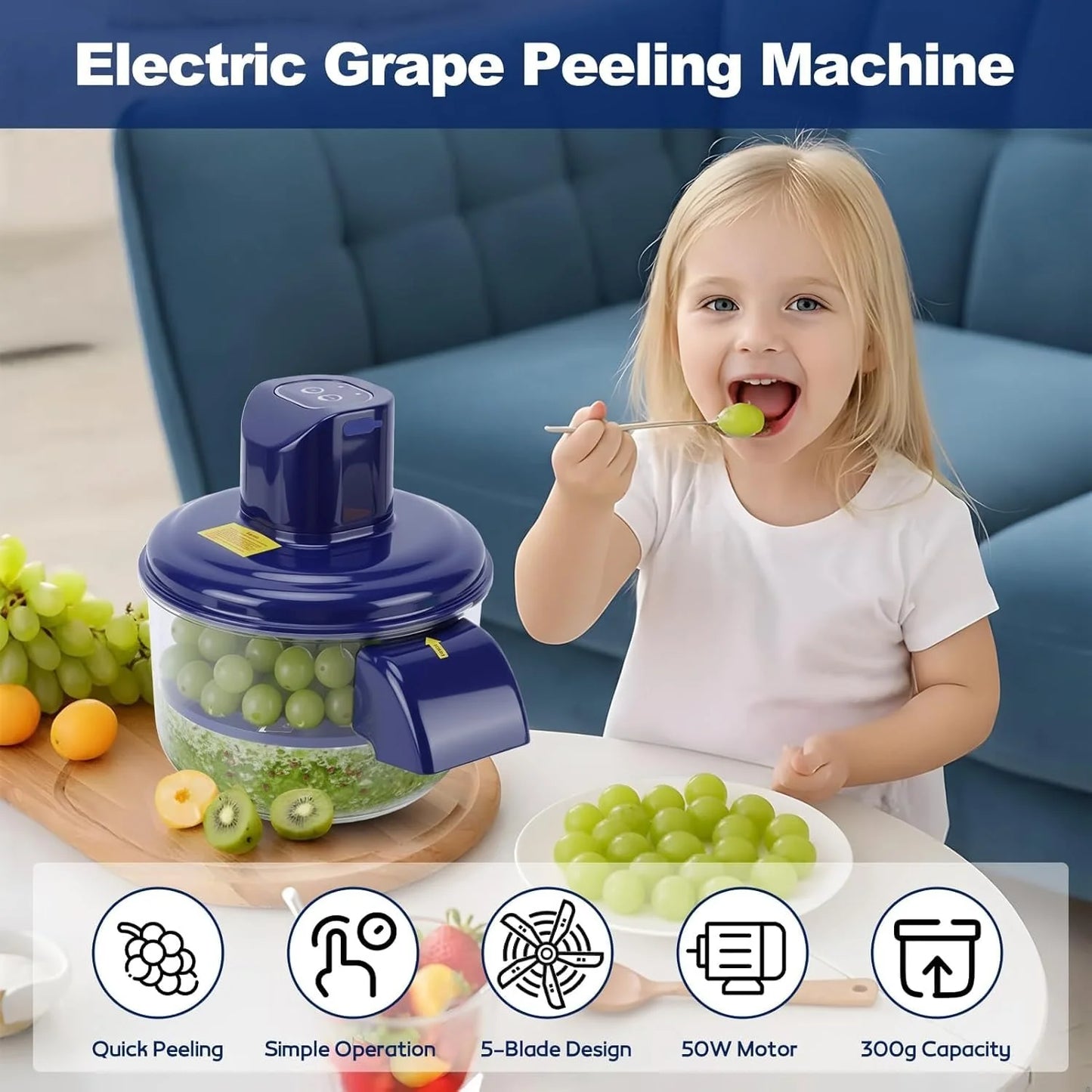 Automatic Electric Fruit & Vegetable Peeler | مقشّر فواكه وخضار كهربائي أوتوماتيكي